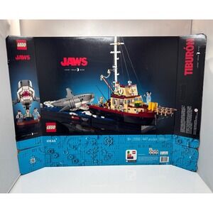 lego 21350 Lego ideas: Jaws /box only For Dispay No Contents